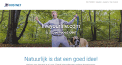 Desktop Screenshot of liveyourlife.com