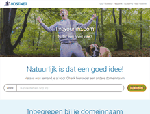 Tablet Screenshot of liveyourlife.com